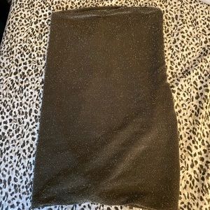 Black less olive green sparkly blouse 😍